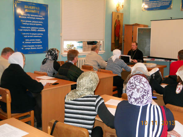 В Кунгуре проходят занятия  групп православных преподавателей и кахетизаторов